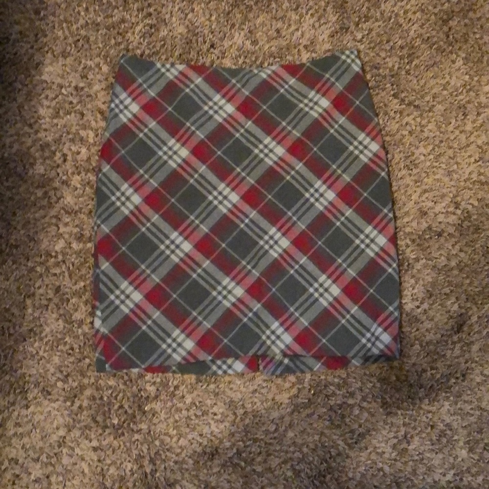 Plaid skirt